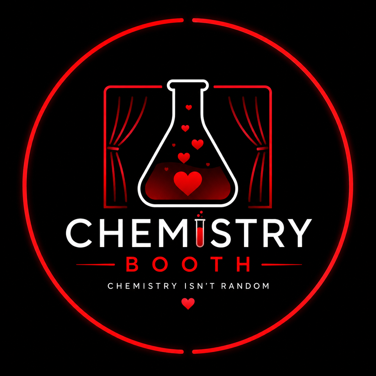 Chemistry Booth — chemistry isn't random